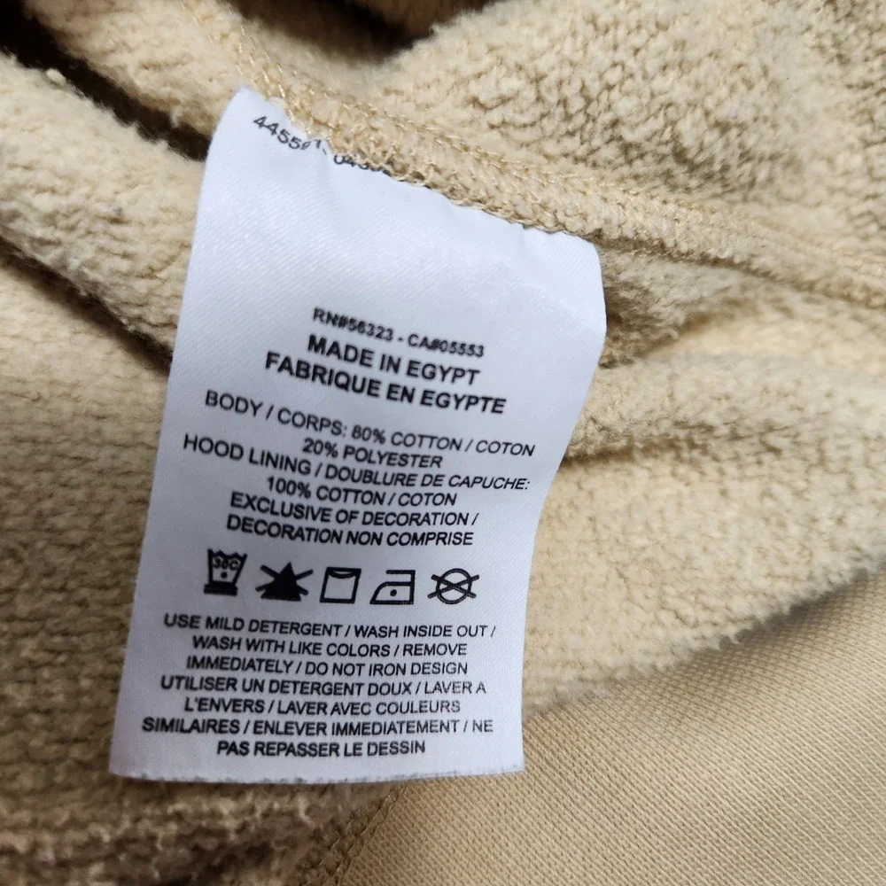 Nike Sweatshirt Men Large Club Pullover Sesame Egypt Athleisure Training Air Max
